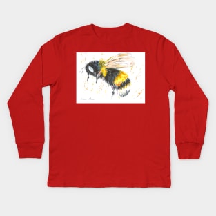 Bumble bee Kids Long Sleeve T-Shirt